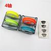 Silicone Main Wire Box Rainbow Shaft Silicone Main Wire Box Portable Main Wire Shaft Fishing Gear Fishing Supplies