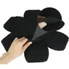 Suministro Transfronterizo de Posavasos de Fieltro, Posavasos Negros, Utensilios de Cocina Antiadherentes, Tapetes Aislantes Térmicos Antideslizantes, Tapetes Protectores, Antideslizante de Seis Garras