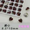Lote Inteiro de Brilhantes Ornamentos de Diamante Imitação Chineses com Formato Especial e Base Pontiaguda para Nail Art de Alta Qualidade K9 Rosa Seco Multifacetado Formato de Ninho de Pássaro