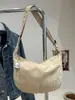 Tela de pana al por mayor Simple Literario de un hombro Cruzado Estudiante Casual Estilo Coreano Bolso de Mujer Simple de Axila de Gran Capacidad