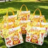 Bolsas de Presente de Lona para o Dia das Crianças para Alunos e Bolsas de Presente de Lona para o Primeiro Aniversário de Crianças do Jardim de Infância