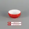 Vajilla de Melamina Plato de Dos Colores para Restaurantes de Hot Pot y Barbacoa, Plato Cuadrado de Barbacoa Comercial Imitación Porcelana