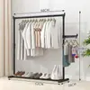 Novo cabideiro de chão estilo minimalista, cabideiro móvel para quarto, dormitório, varanda, varal vertical simples atacado