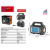 Altavoz Bluetooth de Carga Fotovoltaica Portátil Zqs-T06 Compatible con Reproducción de Tarjeta Tf/Memoria Usb con Linterna