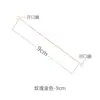 S925 prata DIY handmade orelha gancho cadeia acessórios unilateral abertura caixa cadeia cauda eardrop orelha longa fio brinco material