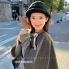 Chapéu Pequeno de Lã Estilo Francês com Borda Enrolada e Laço para Mulheres, Elegante e Versátil para Outono e Inverno, Chapéu de Lã Feltro Estilo Hepburn