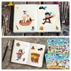 Animación Infantil Transfronteriza Dibujos Animados Familia Interactivo Rompecabezas Rompecabezas DIY Búsqueda del Tesoro Pirata Regalo Pegatinas para Fiesta