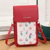 Bolsa para Teléfono Móvil con Pantalla Táctil para Mujer, Bolso Cruzado de Nuevo Estilo para Niñas, Lindo y de Moda, Bolso Pequeño de Hombro de Moda para Llaves y Teléfono Móvil