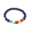 AliExpress venda quente universo galáxia Sistema Solar oito planetas pulseira estrela guardiã contas de pedra natural pulseira para mulheres