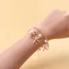 Cadena para Clavícula de Concha de Verano Bohemio para Playa Viaje Costero de Nicho Collar con Colgante de Estrella de Mar Perla Artificial Caracola