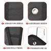 Bolsa Colgante de Almacenamiento de Documentos para Puerta Colgante de 10 Capas Tela Oxford Bolsa Colgante para Puerta de Oficina Gestión de Revistas Bolsa de Almacenamiento de Pared