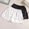 (Más de 100,000 Ventas) Shorts de Seguridad para Evitar la Exposición para Mujeres, Adecuados para Faldas, Estudiantes JK, Ribete de Encaje, Estilo Verano Delgado, Se Pueden Usar por Fuera, Seda de Hielo