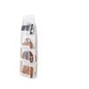Bolsa de Almacenamiento Colgante, Bolsa de Almacenamiento de Tela para Pared de Armario, Estante de Almacenamiento para Dormitorio de Doble Cara, Montado en la Pared