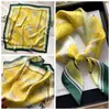 Pañuelo de Seda para Mujer 2025 Estilo Nuevo, Pañuelo Cuadrado Pequeño para el Cuello, Apto para la Piel, Regalo para Mamá, Combina con Camisas, Pañuelo Cuadrado de 70, Pañuelo para el Cuello