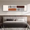Pintura Decorativa de Dormitorio con Línea Artística Arte Abstracto Arte de Pared para Sala de Estar Pintura Plana en Blanco y Negro Minimalista Moderno Pintura Colgante para Cabecera de Dormitorio Principal