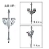 Conjunto Completo de Acessórios para Bateria: Acessórios para Ferragens de Bateria, Braçadeira Universal para Tom de Caixa, Ferragem de Tom de Bateria, Braçadeira de Parede para Surdo, Gancho de Pedal para Bumbo