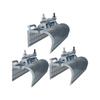 Máquina para Retirar Lodos tipo Pinza, Máquina con Rejilla Giratoria de Acero Inoxidable, Máquina Móvil para Limpieza de Aguas Residuales de Ríos, Eléctrica