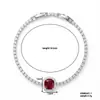 Pulsera MOXI Micro-set Circonita Cuadrada Ajustable Cobre Chapado Pulsera de Moda Versátil Exquisito Temperamento de Nicho