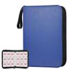 Fabricante de Dongguan Jiugong gebao Ke Meng Cremallera de PU libro de tarjetas de hojas sueltas Colección de tarjetas Magic Baby libro de tarjetas lote de tarjetas