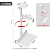 Soporte Inferior de Mesa para Host de Suspensión Rack de Suspensión para Host de Computadora de Escritorio Bandeja Colgadora de Oficina Soporte Metálico