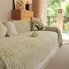 Manta de Chenilla para Sofá Estilo Crema Universal Four Seasons Cubierta Completa de una Pieza Tela para Funda de Sofá 2026 Nuevo Cojín de Asiento Antideslizante