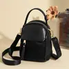 2025 Nueva Moda Simple Color de Contraste Bolso Pequeño Bolso de Mujer Bolso de Mano Versátil Bolso de Hombro Cruzado Casual Bolso para Teléfono Móvil