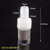 Plástico PP Acero Inoxidable Cubierta de Filtro Manguera de Bomba de Agua Interfaz de Pagoda Pantalla de Filtro de Impurezas de Agua para Acuario