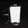 Maceta de Plástico con Control de Raíz Estilo Japonés Cuadrada Transpirable Versátil Maceta Negra Blanca Maceta de Terracota Maceta para Suculentas Tamaños Grande y Pequeño