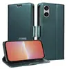 Funda Protectora Adecuada para Teléfono Móvil Sony 1Vii Séptima Generación Xperia5V Se Puede Usar como Soporte y es Anti-Huellas Dactilares Funda para Teléfono Móvil 5 Iv Funda de Cuero