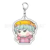 Kpop Onda Coreana Caçadora de Demônios Grupo Feminino Merchandise Chaveiro Lumi Mila Zoi Feito por Fãs Pingente Dupla Face de Acrílico