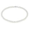 Collar de Perlas para Hombre de una Sola Capa Más Vendido Transfronterizo de Amazon, Cadena de Clavícula con Cuentas Redondas, Venta al por Mayor de Collares de Perlas