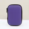 Estoque Disponível Bolsa de Armazenamento Eva, Bolsa para Fone de Ouvido, Bolsa para Câmera Ccd, Carregador de Cabo de Dados, Bolsa Quadrada de Pu com Zíper, Portátil