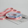 Cinta de poliéster encriptada de doble cara de 1 cm, multicolor, para embalaje de regalo, hecha a mano.