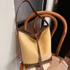 Bolsa Ruien Casual Retrô de Grande Capacidade Feminina 2026 Nova Bolsa de Ombro Único para o Dia a Dia Bolsa Tote de Mão Bolsa Saco