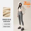 Calças curtas de algodão sem costura, cintura alta fina, plus size, leggings elásticas justas para mulheres, para primavera e outono