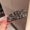 Horquilla para el pelo con cristales de diamante, diseño único y popular, para la frente, con flequillo roto, estilo BB, para mujer, 2023