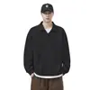 Nuevos tops de otoño e invierno 2026, camisetas de alta costura, artículos de moda de manga larga para hombre, sudaderas de moda, prendas de abrigo holgadas y casuales