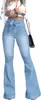 Fábrica de Vestuário Jeans Xintang de Guangzhou Jeans de Algodão Russo Elástico de Perna Reta Solto para Comércio Exterior Customização de Roupas Jeans