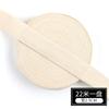 Fita de espinha de peixe bege roupas borda lateral cinto de algodão pano tira acessórios de vestuário DIY borda cinto