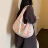Bolsa de Lona de Gran Capacidad para Mujer 2026 Nueva Moda Casual de Verano Bolso Versátil de Hombro Único para la Escuela Viajes Diarios Bolso Tote