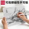 Quadro Branco Magnético Microencapsulado Sem Pó, Sem Tinta, para Rabiscar, Praticar Caligrafia e Desenhar para Crianças