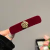 Pinzas para el Cabello de Terciopelo para Otoño e Invierno con un Toque de Lujo, Exquisitas Pinzas para el Pelo Doradas Pony Bb, Pinzas Laterales Vintage, Pasadores Laterales para el Flequillo, Accesorios para el Cabello