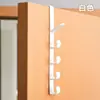 Gancho de Parede Sem Furos para Roupas, Porta de Quarto de Casa, Pendura Lenços, Chapéus, Bolsas, Roupas, Economizador de Espaço, Suporte de Armazenamento para Roupas e Chapéus