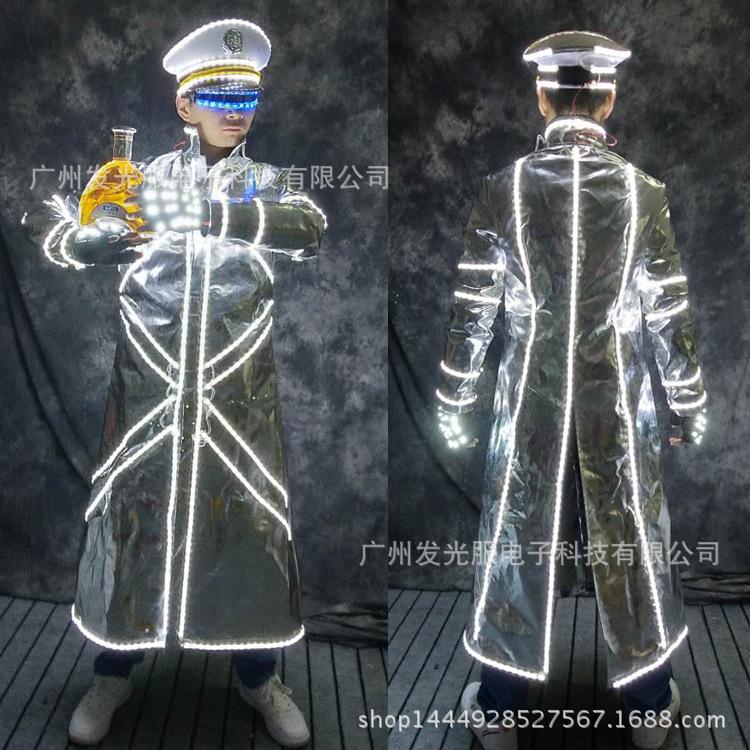 长袖银色刀锋服1