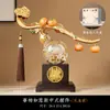 Nuevos Adornos de Calabaza de Cristal Estilo Chino Ruyi Lujo Accesible Sala de Estar de Gama Alta Entrada Gabinete de TV Gabinete de Vino Decoración Regalo de Inauguración de Casa