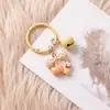 Osito de Goma Lazo Campana Tarjeta Anillo Llavero Colgante Muñeco Dopamina Cuentas Perler Adorno Accesorio DIY