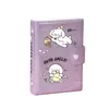 Cuaderno de Dibujos A7 Girly Cuaderno de Estudiante de Alta Calidad Bolsillo Desmontable Hojas Sueltas Tapa Dura