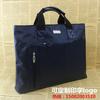 Bolsa de documentos pasta masculina bolsa de negócios capacidade Oxford lona horizontal bolsa de computador impressão multicamadas