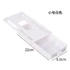 Caja de almacenamiento para herramientas de manicura bajo el escritorio, estilo cajón, no requiere taladro, caja de almacenamiento retráctil oculta para papelería de oficina, portalápices