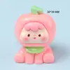 Resina Caricatura Cuarta Generación Frutas Cachorros Accesorios para Joyería DIY Paisaje Micro Coche Pequeños Adornos Lindo Material de Bolsa Ciega